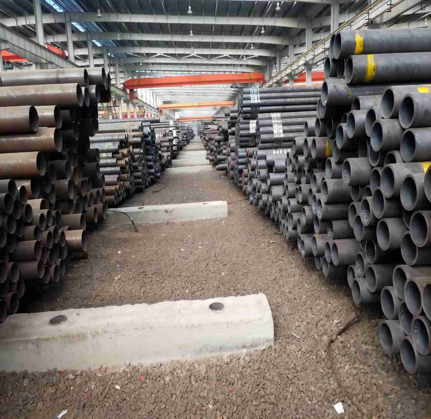 Seamless steel pipe stock